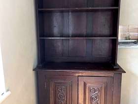 Freecycle Dark wood dresser