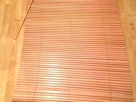 Freecycle Wooden blind