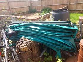 Freecycle Large trampoline