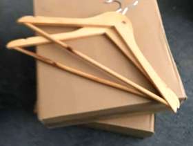 Freecycle 20 Wooden Hangers