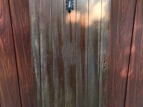 Freecycle Solid wood front door