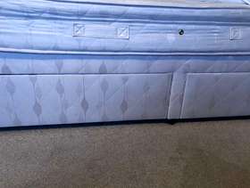 Freecycle Single Divan Bed and mattress