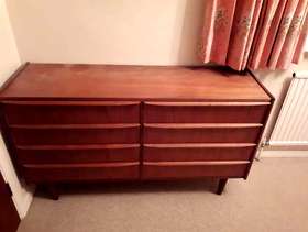 Freecycle Teak chest of drawers
