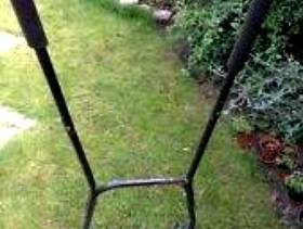 Freecycle Mechanical manual lawnmower