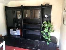 Freecycle Black Ash Wall Units