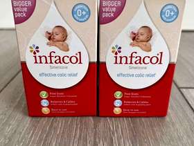 Freecycle Infacol Colic Relief Drops 85ml x 2 new unopened boxes