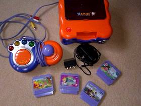 Freecycle Vtech smile TV learning system + 4 games