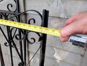 Freecycle Steel garden gates