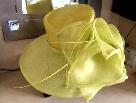 Freecycle Wedding hat