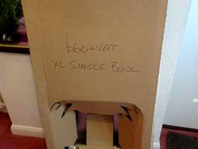 Freecycle Stainless steel sink, brand new, extra large bowl.