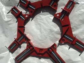 Freecycle Picture frame clamps