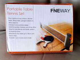 Freecycle Portable Table Tennis Set