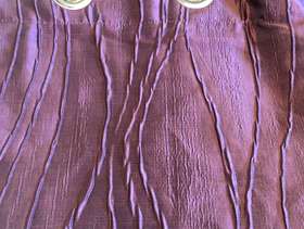 Freecycle PLUM-COLOURED LINED CURTAINS 66” x 90”