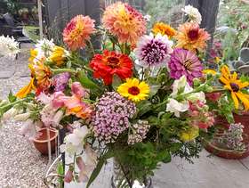 Freecycle Large bunch of fresh flowers