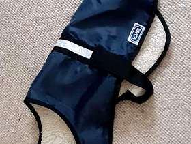 Freecycle RSPCA Waterproof Navy Dog Coat