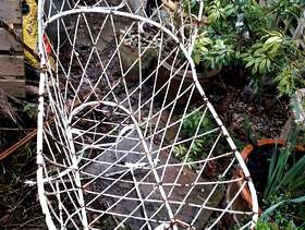 Freecycle Victorian metal cradle