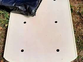 Freecycle Cream oval cot