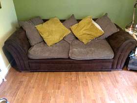 Freecycle Large 3 seater comfy sofa