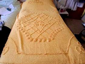 Freecycle Candlewick bedspread