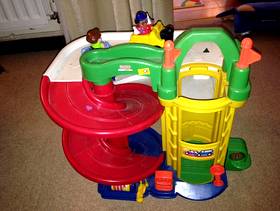 Freecycle Fisher Price garage