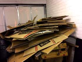 Freecycle Cardboard moving boxes