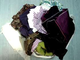 Freecycle Scraps from dressmaking
