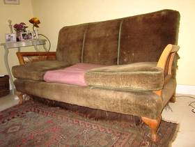 Freecycle Bergere 3 Seater Sofa and Armchair