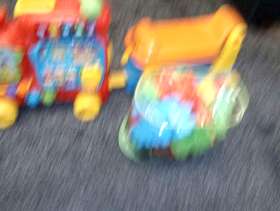 Freecycle Toy ride on train with sound effects