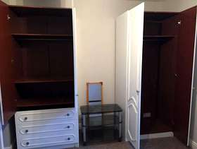 Freecycle Two white wardrobes
