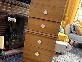 Freecycle 2 chest of drawers / bedside tables