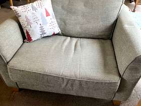 Freecycle Sofa and large Armchair