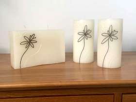 Freecycle Decretive candles