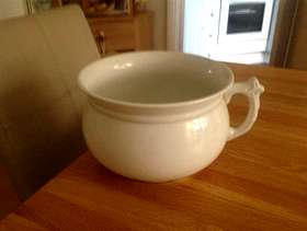 Freecycle White Pot