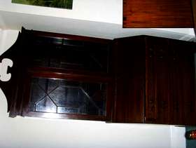 Freecycle Writing desk display cabinet