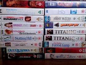 Freecycle 18 assorted VIDEOS