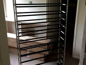 Freecycle Shoe rack