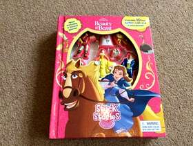 Freecycle Beauty and the Beast Stuck-On Story book