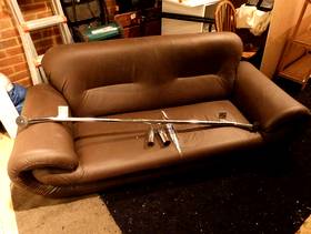 Freecycle 3 seater sofa