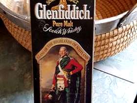 Freecycle 1980s Glenfiddich Tin