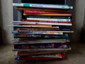 Freecycle Primary Art Teaching Books