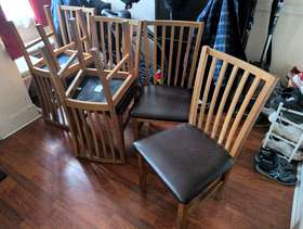 Freecycle Dining room chairs