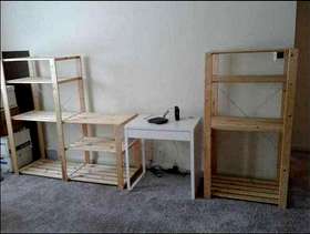 Freecycle Ikea shelves