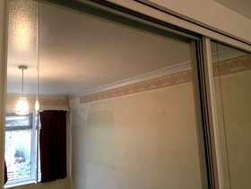 Freecycle 2 x Mirrored Wardrobe Doors