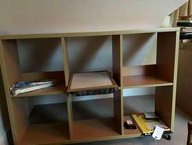 Freecycle Bookshelves on wheels