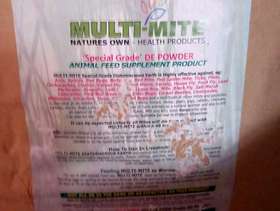 Freecycle Diatomaceous Earth / Natural Mite Powder for Hens