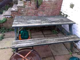 Freecycle Pub bench - project
