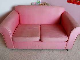 Freecycle Pink sofa