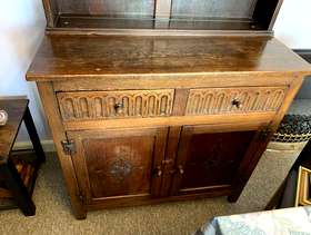 Freecycle Dutch Dresser (dark wood)