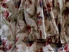 Freecycle Laura Ashley Gosford double sided curtains
