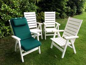 Freecycle Set of 4 garden chairs
